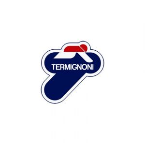 Logo plaatje Termignoni met popnagels 75x75 mm