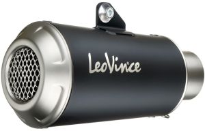 Leovince Slip-On LV-10 BLACK Einddemper met E-keur KAWASAKI Z 900 RS/CAFE 2018 - 2025
