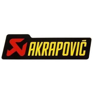 Akrapovic P-HST3PO hittebestendige sticker 26x90mm