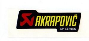 Akrapovic P-HST2ALSP hittebestendige sticker 44x150mm