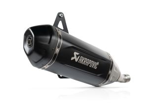 Akrapovic Slip-on Line RVS Black met E-keur voor Vespa GTS 310 2024 - 2025