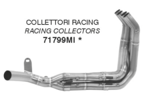 Arrow Racing collector RVS voor KAWASAKI Z900 2025