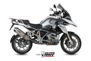 MIVV Slip-On SPEED EDGE Titanium BMW R 1200 GS / Adventure 2013-2018