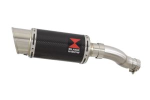 BWE Slip-On Carbon Rond 200mm voor CMX 500 REBEL 2017-2019