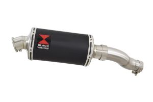 BWE Slip-On Zwart RVS Ovaal 230mm voor CMX 500 REBEL 2017-2019