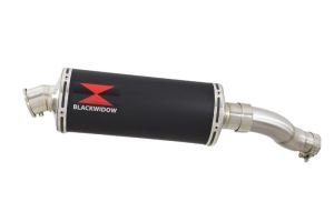 BWE Slip-On Zwart RVS Rond 300mm voor CMX 500 REBEL 2017-2019