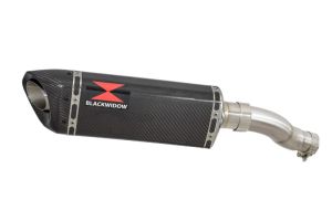 BWE Slip-On Carbon Tri-Oval 300mm voor CMX 500 REBEL 2017-2019