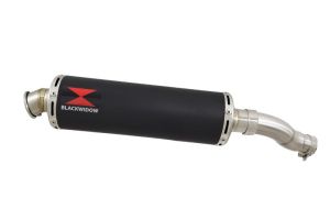 BWE Slip-On Zwart RVS Rond 400mm voor CMX 500 REBEL 2017-2019