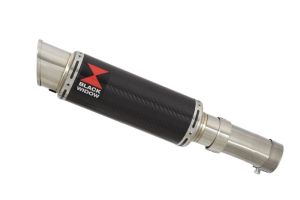 BWE Slip-On Carbon Rond 230mm voor CRF1000 Africa Twin 2015-2019