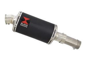 BWE Slip-On Zwart RVS Ovaal 230mm voor CRF1000 Africa Twin 2015-2019