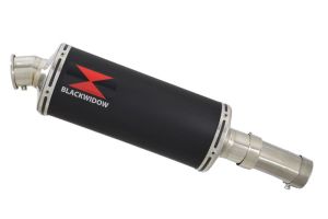 BWE Slip-On Zwart RVS Rond 300mm voor CRF1000 Africa Twin 2015-2019