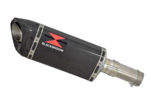BWE Slip-On Carbon Tri-Oval 300mm voor CRF1000 Africa Twin 2015-2019