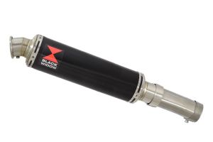 BWE Slip-On Zwart RVS Rond 350mm voor CRF1000 Africa Twin 2015-2019