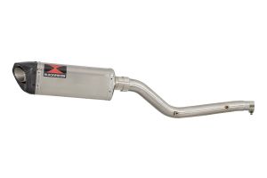 BWE Slip-On RVS Tri-Oval 300mm voor DRZ 400 S / SM 2000-2019