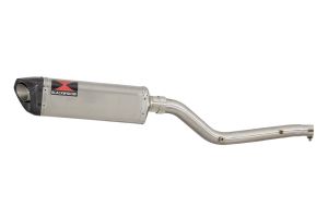 BWE Slip-On RVS Tri-Oval 350mm voor DRZ 400 S / SM 2000-2019