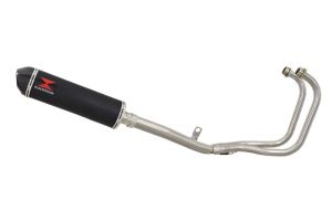 BWE Volledig systeem Zwart RVS Ovaal 400mm voor ER5 ER500 1997-2007