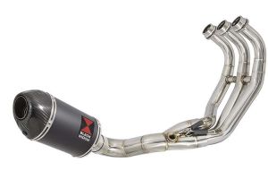 BWE Volledig systeem Zwart RVS Ovaal 200mm voor FZ-09 / FZ09 Tracer 2013-2020