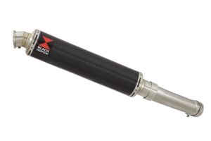 BWE Slip-On Carbon Rond 350mm voor FZ8 FZ8N FZNS FZ8 Fazer 8 RN25 2010-2016