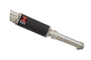 BWE Slip-On Carbon Rond 230mm voor FZR 400 RRSP RR 3TJ 4DX