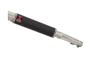 BWE Slip-On Carbon Rond 350mm voor FZS600 Fazer 1998-2003