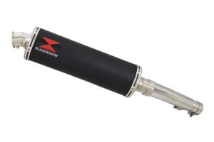 BWE Slip-On Zwart RVS Ovaal 400mm voor FZS600 Fazer 1998-2003