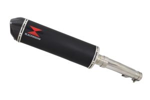 BWE Slip-On Zwart RVS Ovaal 400mm voor FZS600 Fazer 1998-2003