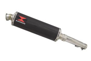 BWE Slip-On Carbon Ovaal 400mm voor FZS600 Fazer 1998-2003