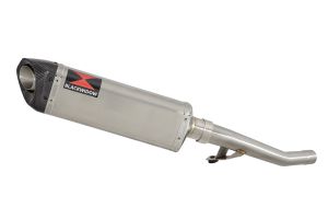 BWE Slip-On RVS Tri-Oval 350mm voor Bandit Oil Cooled-GSF1200 1996-2007-G