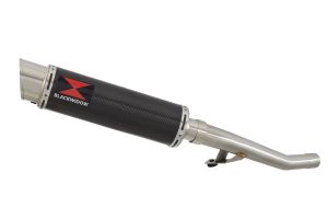 BWE Slip-On Carbon Rond 360mm voor Bandit Oil Cooled-GSF1200 1996-2007-G