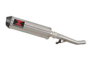 BWE Slip-On RVS Rond 370mm voor Bandit Oil Cooled-GSF1200 1996-2007-G