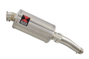 BWE Slip-On RVS Ovaal 230mm voor GSR 750 2011 2012 2013 2014 2015 2016