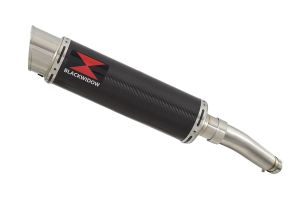 BWE Slip-On Carbon Rond 360mm voor GSR 750 2011 2012 2013 2014 2015 2016