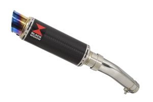 BWE Slip-On Carbon Rond 230mm voor GSX-S1000 & GSX-S 1000 F 2015-2020 (Nake