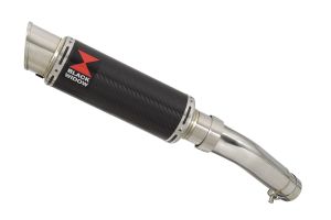 BWE Slip-On Carbon Rond 230mm voor GSX-S1000 & GSX-S 1000 F 2015-2020 (Nake