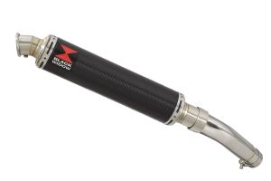 BWE Slip-On Carbon Rond 350mm voor GSX-S1000 & GSX-S 1000 F 2015-2020 (Nake