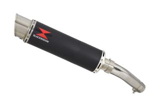 BWE Slip-On Zwart RVS Rond 360mm voor GSX-S1000 & GSX-S 1000 F 2015-2020 (Nake