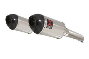 BWE Slip-On RVS Ovaal 200mm voor GSX1300R Hayabusa 2008-2020