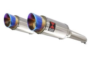 BWE Slip-On RVS Rond 200mm voor GSX1300R Hayabusa 2008-2020