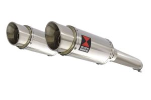 BWE Slip-On RVS Rond 200mm voor GSX1300R Hayabusa 2008-2020