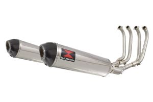 BWE Volledig systeem RVS Ovaal 400mm voor GSX1400 K1-K8 2001-2008