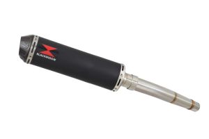 BWE Slip-On Zwart RVS Rond 370mm voor KLZ1000 Versys 12-18