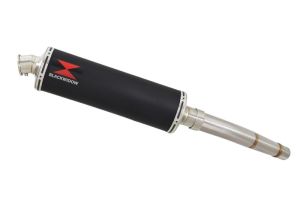 BWE Slip-On Zwart RVS Ovaal 400mm voor KLZ1000 Versys 12-18