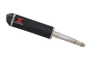 BWE Slip-On Zwart RVS Ovaal 400mm voor KLZ1000 Versys 12-18