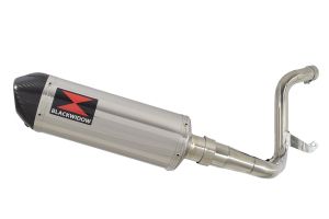 BWE Slip-On RVS Ovaal 300mm voor 125 DUKE & 200 2011 2012 2013 2014 2015