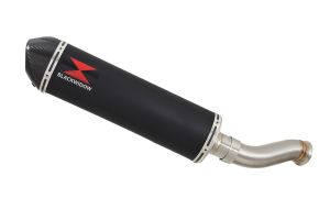 BWE Slip-On Zwart RVS Ovaal 400mm voor DUKE 790 2018 ->