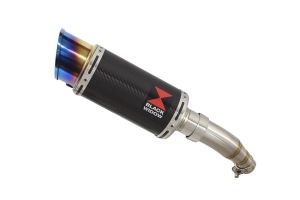 BWE Slip-On Carbon Rond 200mm voor Z125 & Ninja 125 2018-2022