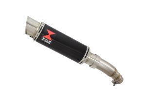 BWE Slip-On Zwart RVS Rond 230mm voor Z125 & Ninja 125 2018-2022