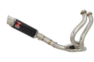 BWE Volledig systeem Zwart RVS Rond 230mm voor NINJA 650 2017-2020 ->