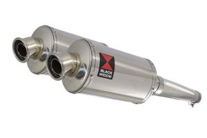 BWE Slip-On RVS Ovaal 230mm voor TDM 900 2002-2009