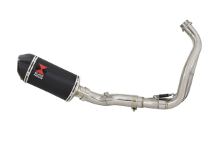 BWE Volledig systeem Zwart RVS Ovaal 200mm voor Tracer 700 2020 model ->
